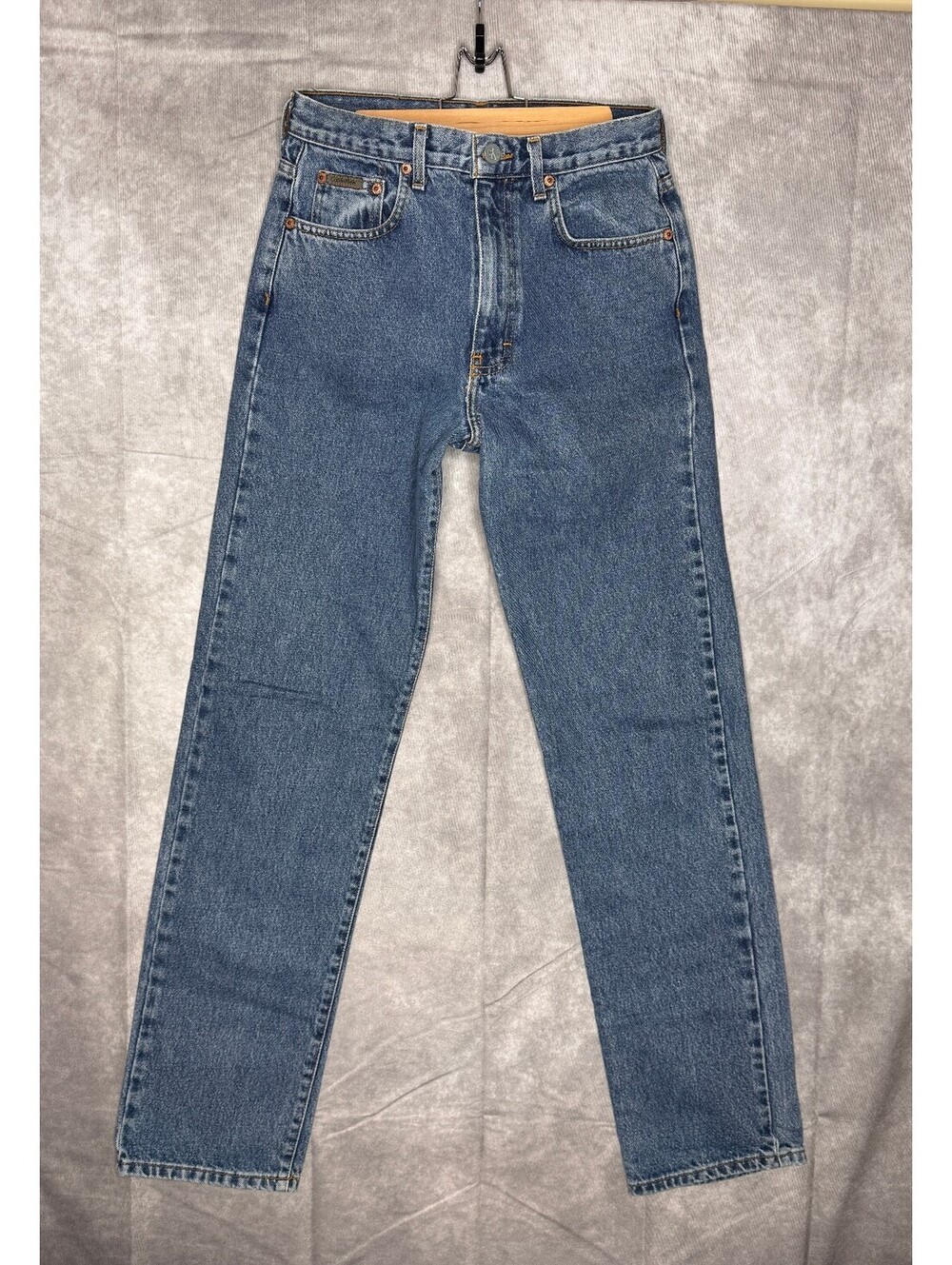 Vintage Women's 90s Calvin Klein Stonewashed Straight Leg Jeans Size 9